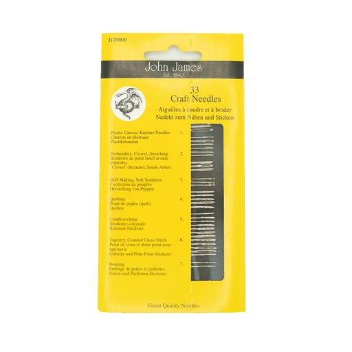 [JJ70000] John James Craft Needle Assortment
