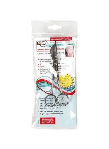 [QSTOOL1-L] Left Handed Wave Applique Scissors