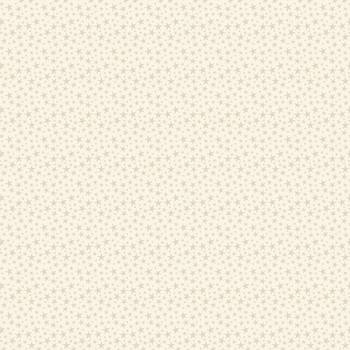 [W140-009-025] Stripes and Stars Tiny Stars Cream