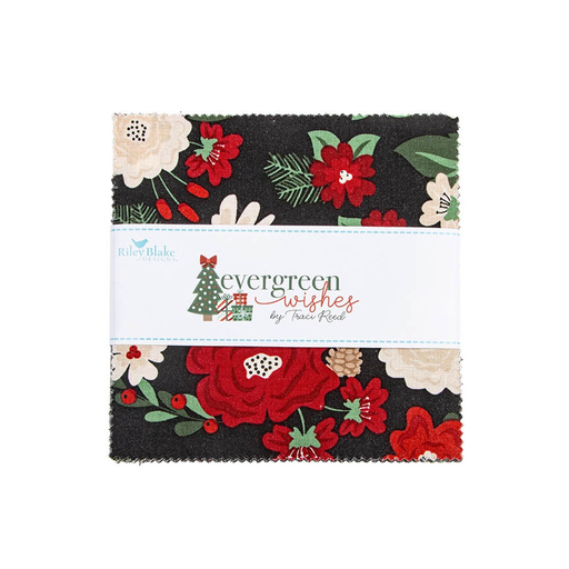 Evergreen Wishes 5" Stackers