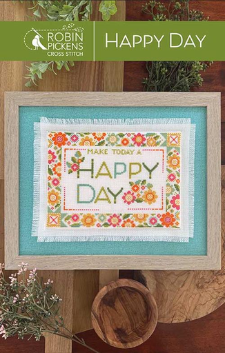 [RPCSP HD453] Happy Day Cross Stitch Pattern