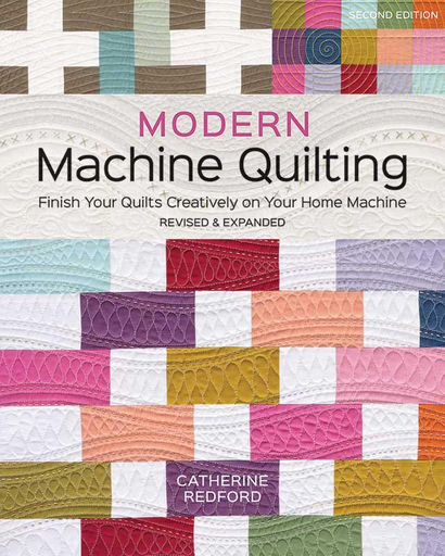 [11633] Modern Machine Quilting Book