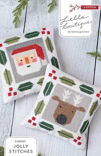 [LBX 001] Jolly Stitches Cross Stitch Pattern