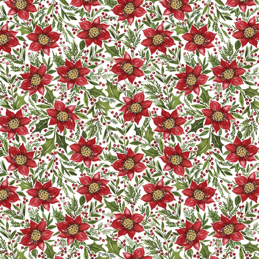 Snowy Greetings W105-034-036 White
