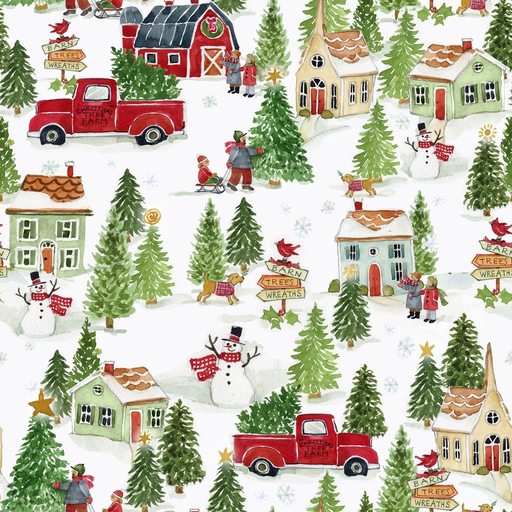 Snowy Greetings W105-031-063 Multi