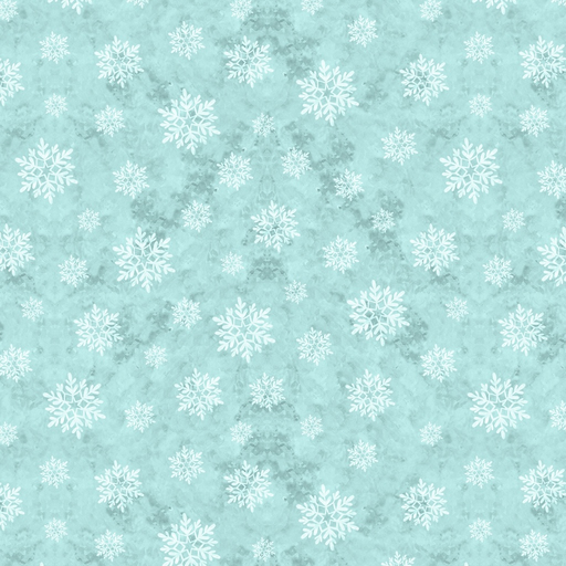 Snowy Greetings W105-037-515 Blue