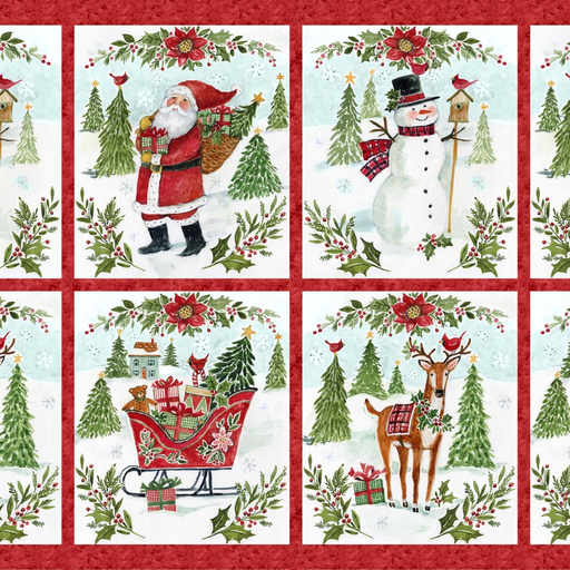 Snowy Greetings W105-029-306 Panel