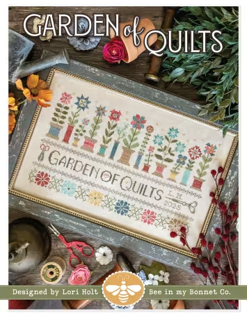 [ISE-4100] Garden of Quilts Cross Stitch Pattern