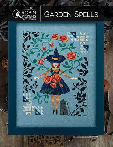 [RPCSP GS444] Garden Spells Cross Stitch Pattern