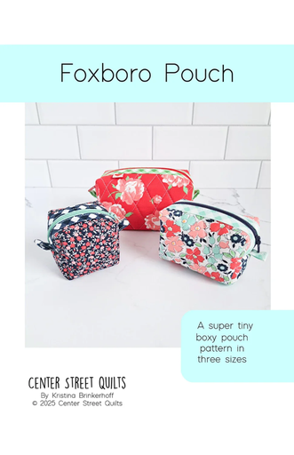 [CEN105] Foxboro Pouch Pattern