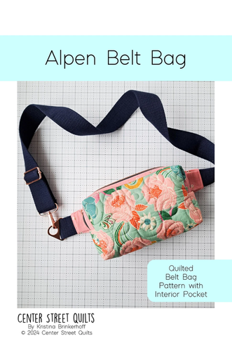 [CEN103] Alpen Belt Bag Pattern