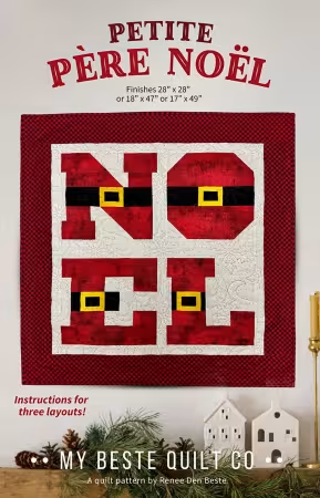 [MBQC165] Petite Pere Noel Pattern
