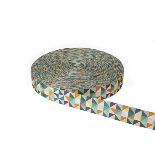 [STWMD-HSTM] Half Square Multicolored 1.5" Webbing