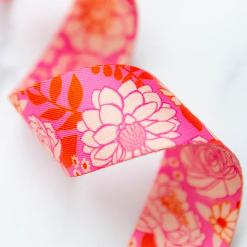 [SSCWEB92] Vintage Floral 1.5" Webbing