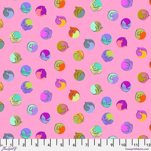 Tula Pink Lawn Gumdrop Wild Orchid