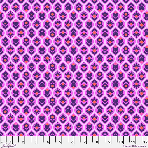 Tula Pink Lawn Beg Your Garden Sugar Plum
