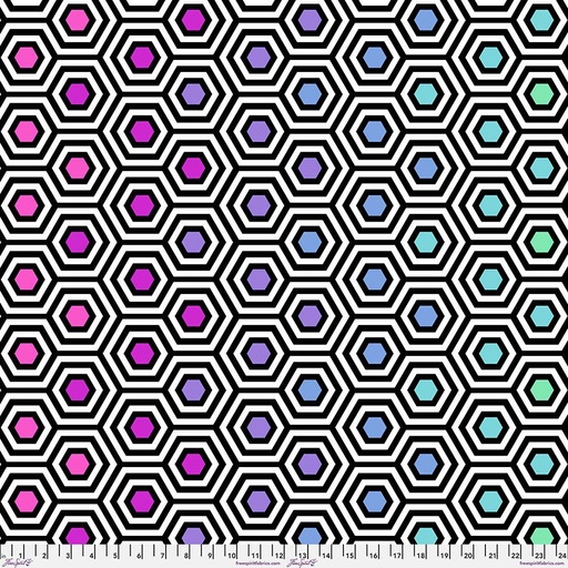 108" Wide Rainbow Hexy XL Ink