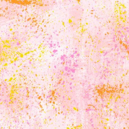 108" Wide Splatter Peach