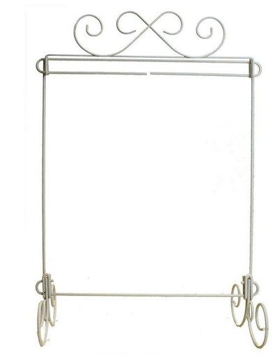 12" x 14" Scroll Single Stand