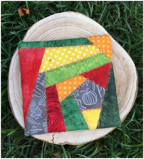 Crazy Quilt Trivet & Coaster Pattern