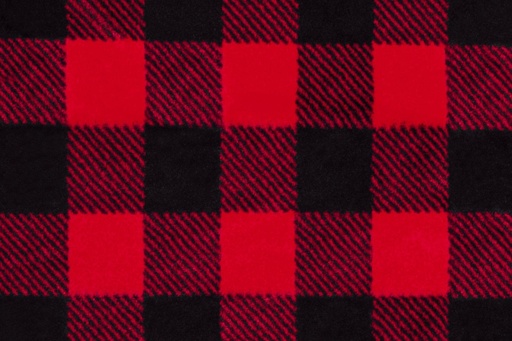 Cuddle Buffalo Check Scarlet/Black