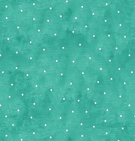 A Cozy Winter Chalkdot Medium  Turquoise