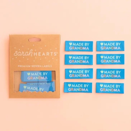 [LP129] Made By Grandma Woven Labels