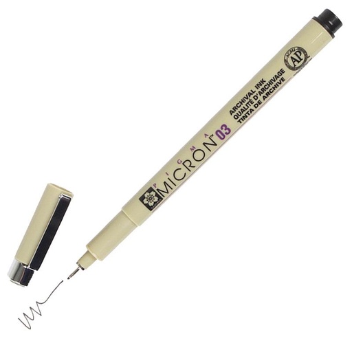 Micron Permanent Pen .03
