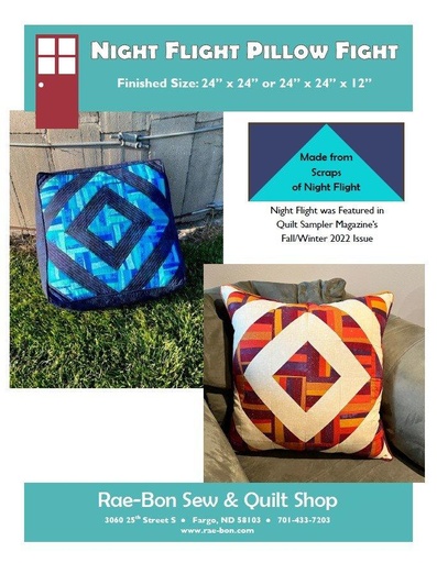 Night Flight Pillow Fight Digital Download