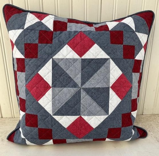 Queen's Petticoat Quilted Pillow Pattern
