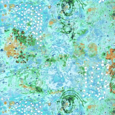 Spotted Graffiti Seaglass 52814D-4