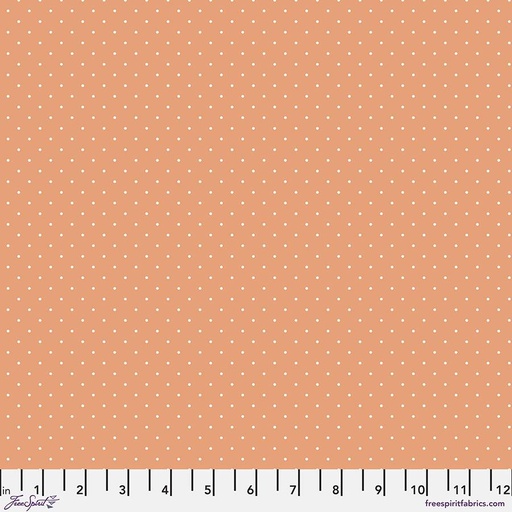 Tula Pink Tiny Dots Peachy
