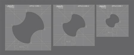 Westalee Applecore Template Set High Shank