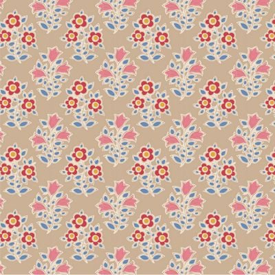 [7072649016165] Tilda Jubilee Farm Flowers Sand 110099