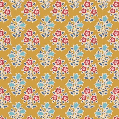 Tilda Jubilee Farm Flowers Mustard