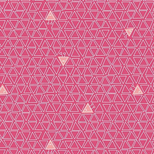 Robo Boogie Triangles Medium Fuchsia