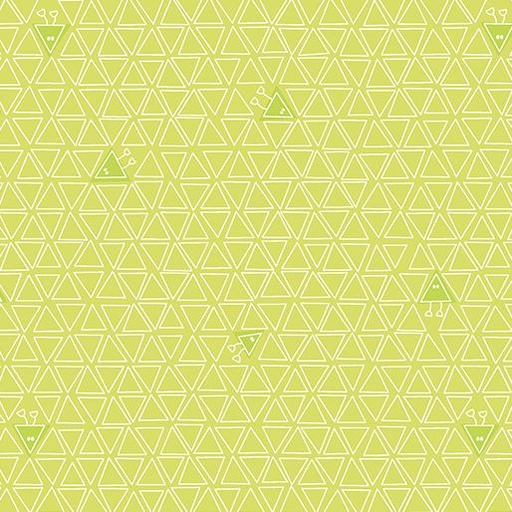 Robo Boogie Triangles Light Lime