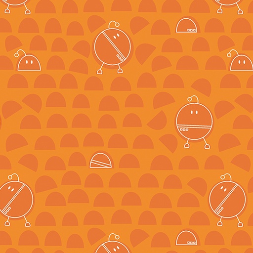 Robo Boogie Round Tangerine
