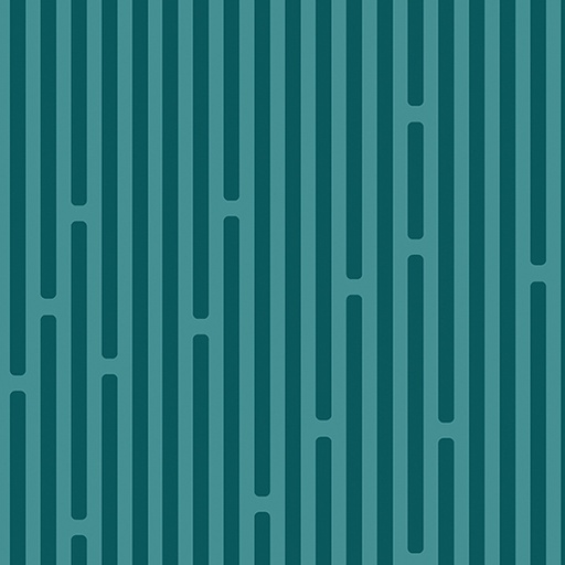 Robo Boogie Stripy Medium Teal
