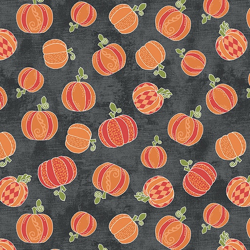 [16287 15] Hello Pumpkin Dark Grey