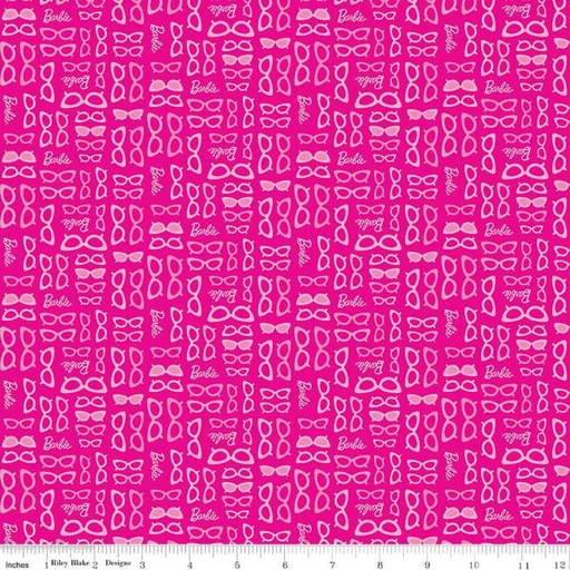 [C15025 Hot Pink] Barbie World Barbie Glasses Hot Pink